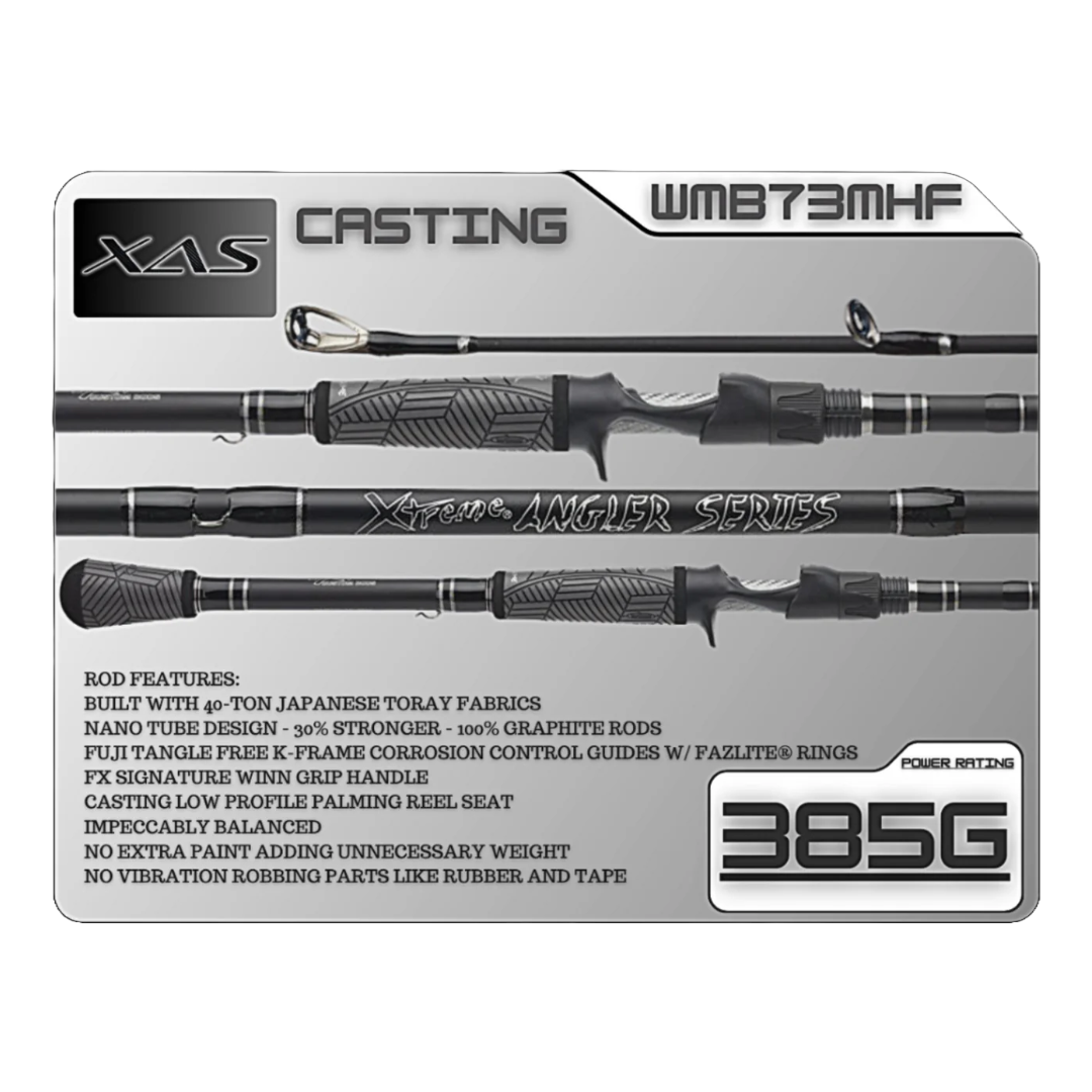 Fx Custom Rods Extreme Angler Series Casting Rod