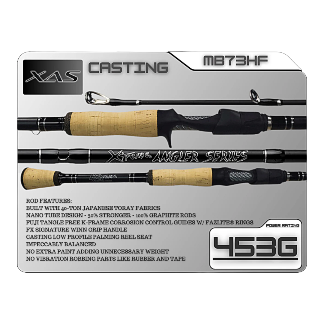 Fx Custom Rods Extreme Angler Series Casting Rod