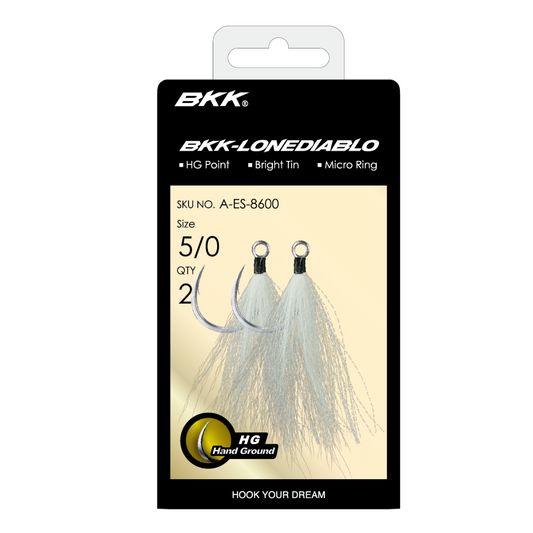 BKK Lone Diablo Bucktail Teaser Hook