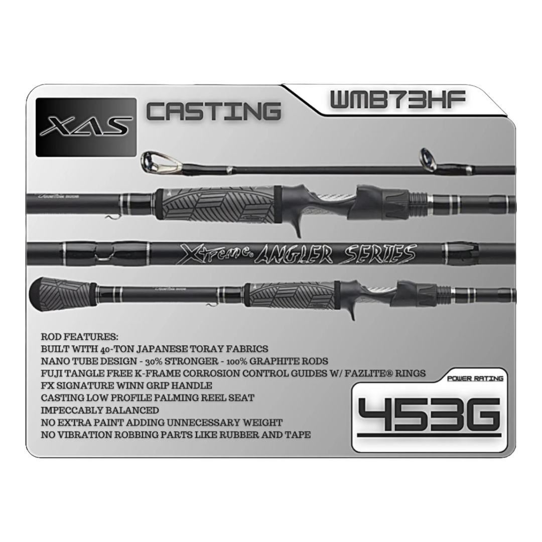 Fx Custom Rods Extreme Angler Series Casting Rod