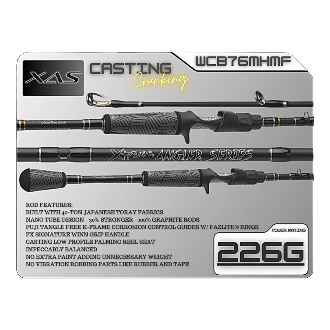 Fx Custom Rods Extreme Angler Series Casting Rod