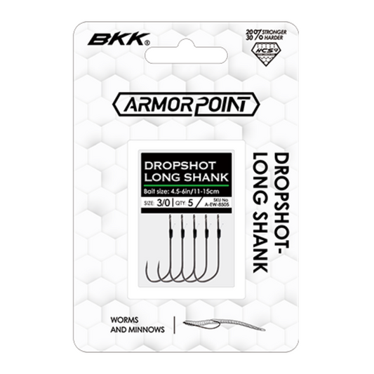 BKK ArmorPoint Dropshot Long Shank Hook