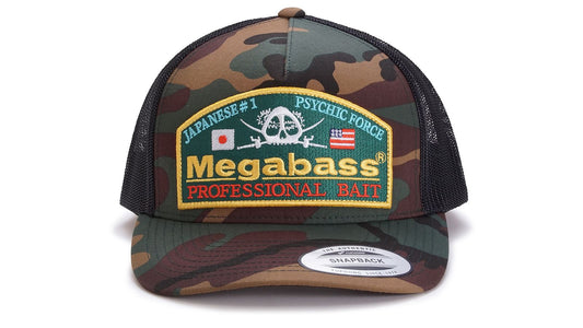 Megabass Psychic Camo Trucker Hat